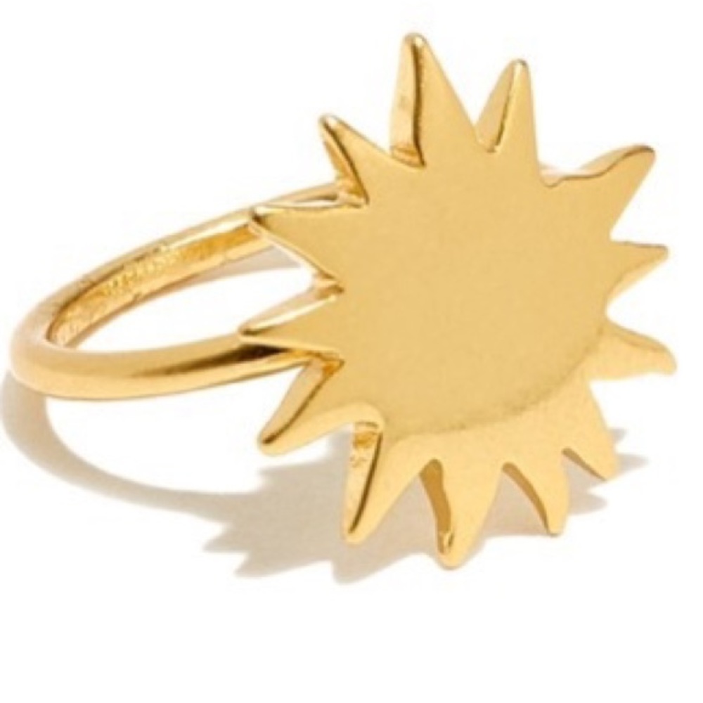 Madewell Sunburst Cocktail Ring - Picture 2 of 8